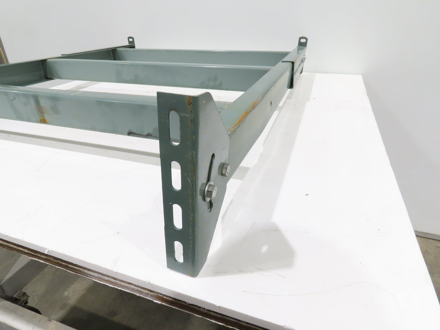 Hytrol MS-8 36"W Conveyor Leg Stationary Floor Support 45-5/8" to 57-5/8"H