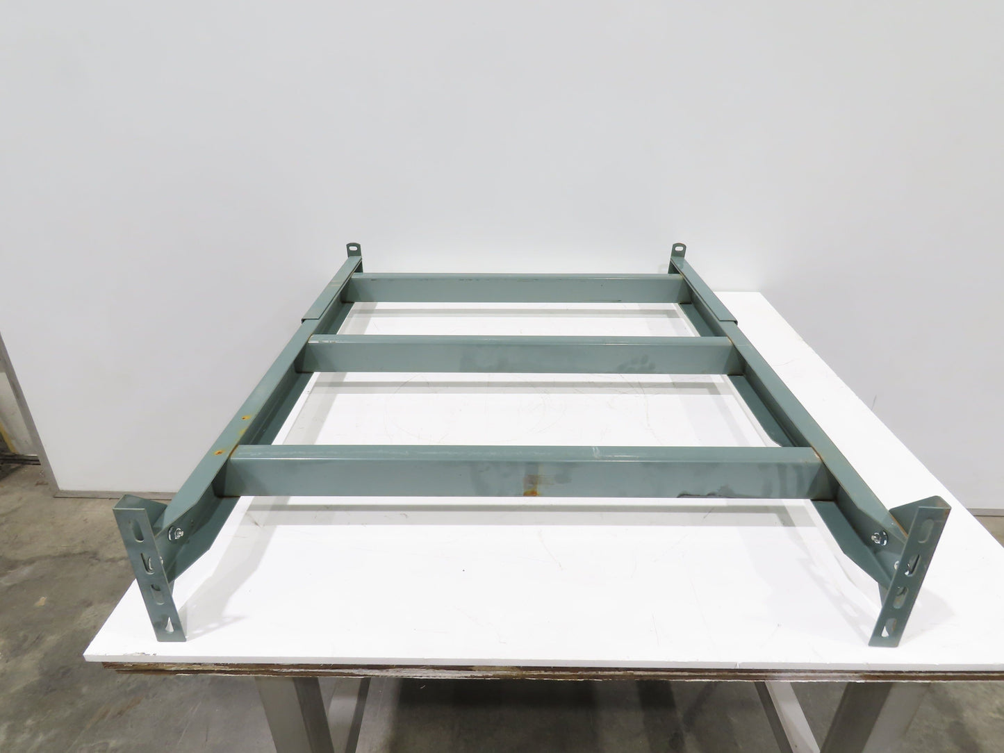 Hytrol MS-8 36"W Conveyor Leg Stationary Floor Support 45-5/8" to 57-5/8"H