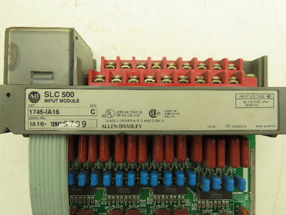 Allen Bradley 1746-IA16 SLC500 16-Channel Input Module 115VAC Ser C Lot of 5
