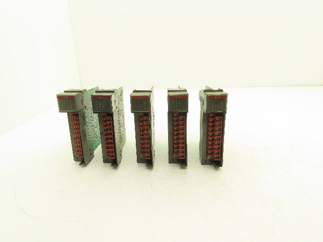 Allen Bradley 1746-IA16 SLC500 16-Channel Input Module 115VAC Ser C Lot of 5