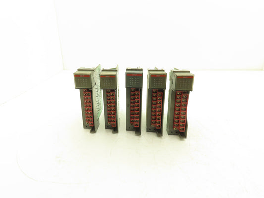 Allen Bradley 1746-IA16 SLC500 16-Channel Input Module 115VAC Ser C Lot of 5