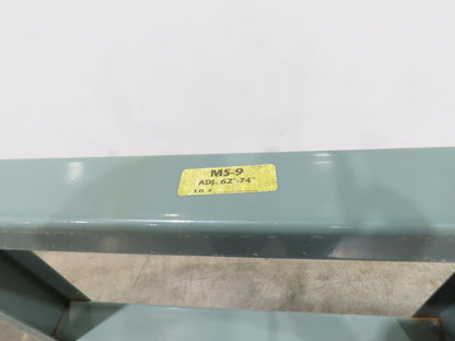 Hytrol MS-9 24"W Conveyor Leg Stationary Floor Support 57-5/8" to 69-5/8"H