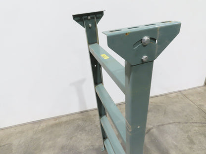 Hytrol MS-9 24"W Conveyor Leg Stationary Floor Support 57-5/8" to 69-5/8"H