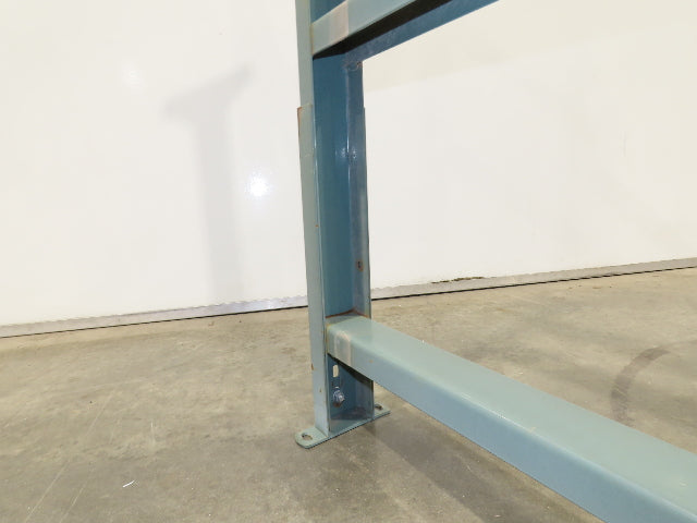 Hytrol MS-9 24"W Conveyor Leg Stationary Floor Support 57-5/8" to 69-5/8"H