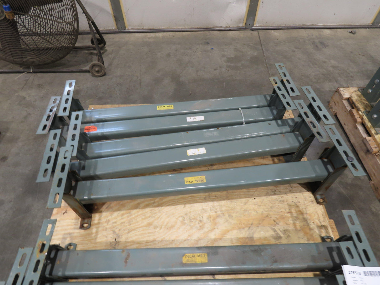 Hytrol MS-2 36"W Conveyor Leg Stationary Floor Support 10" to 13"H