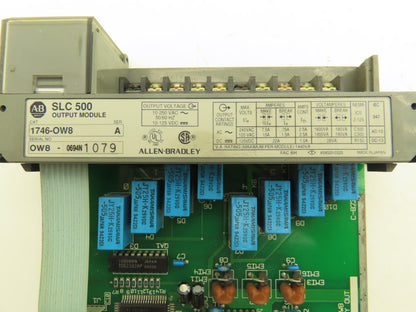 Allen Bradley 1746-OW8 Output Module Ser A Lot of 2 *No Door