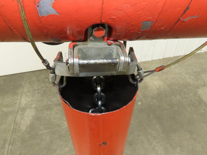 CM Lodestar RRT2 3 ton Electric Chain Hoist 11/3.3 FPM 12' L 635 Power Trolley