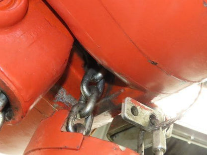 CM Lodestar RRT2 3 ton Electric Chain Hoist 11/3.3 FPM 12' L 635 Power Trolley