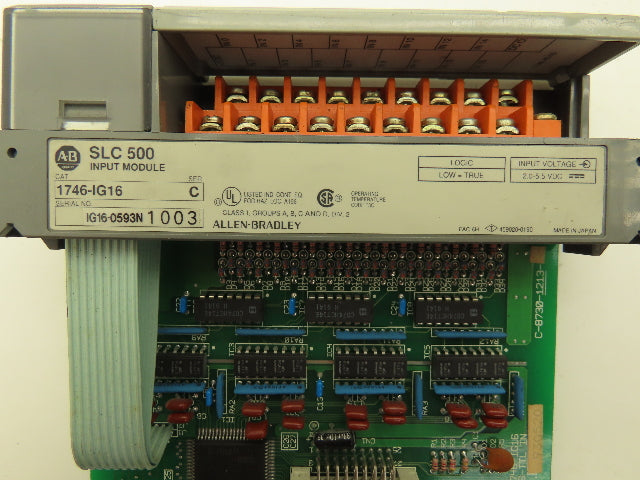 Allen Bradley 1746-IG16 Input Module Ser C 2-5.5vDC Input Lot of 3
