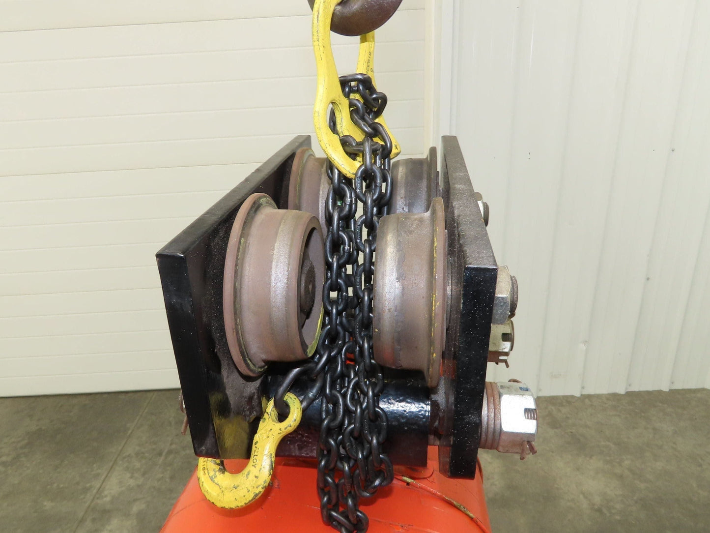 CM Lodestar RT2 3 Ton Electric Chain Hoist 5/1.75 FPM 2 Speed 12' Lift Tolley