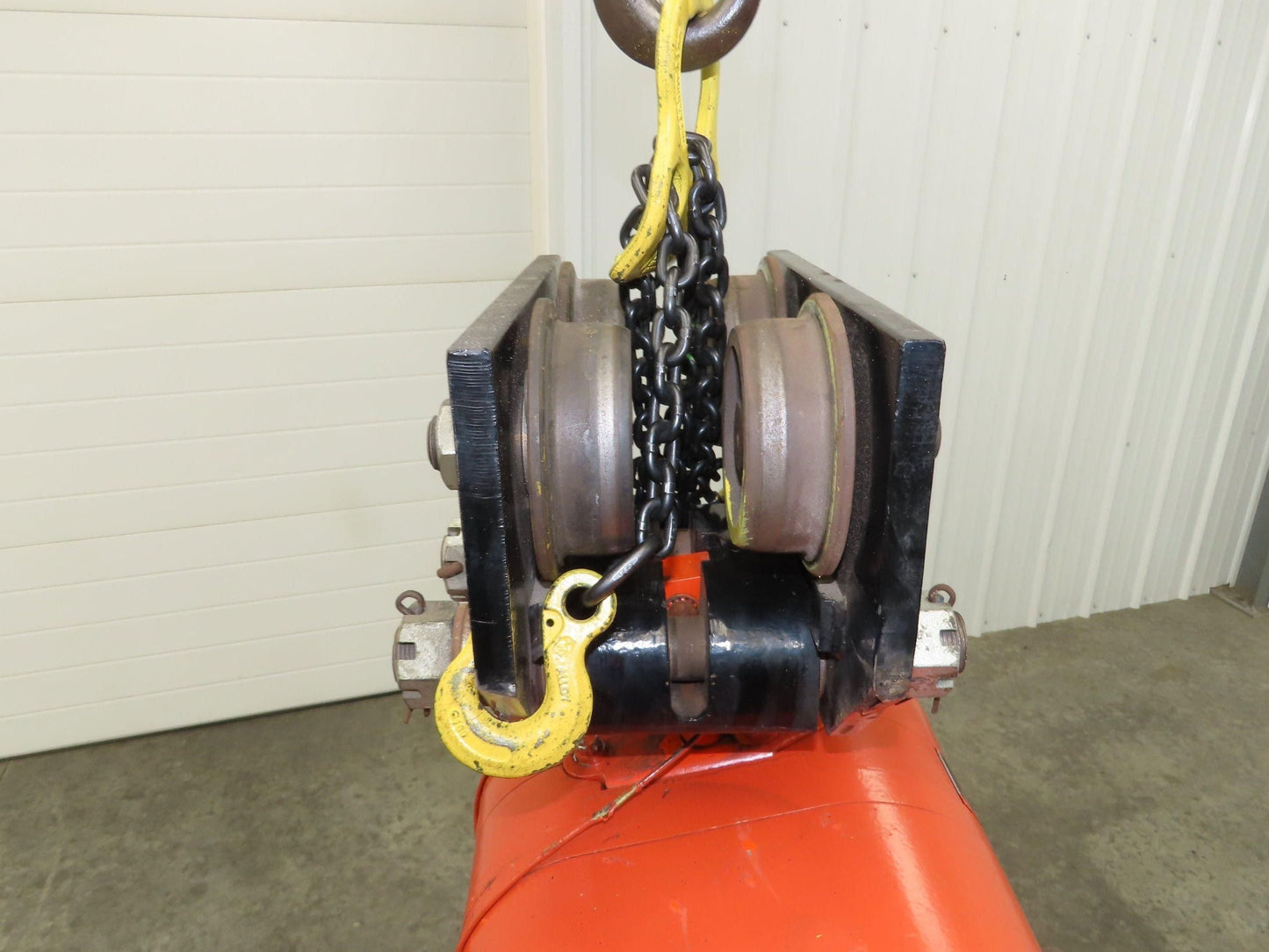 CM Lodestar RT2 3 Ton Electric Chain Hoist 5/1.75 FPM 2 Speed 12' Lift Tolley