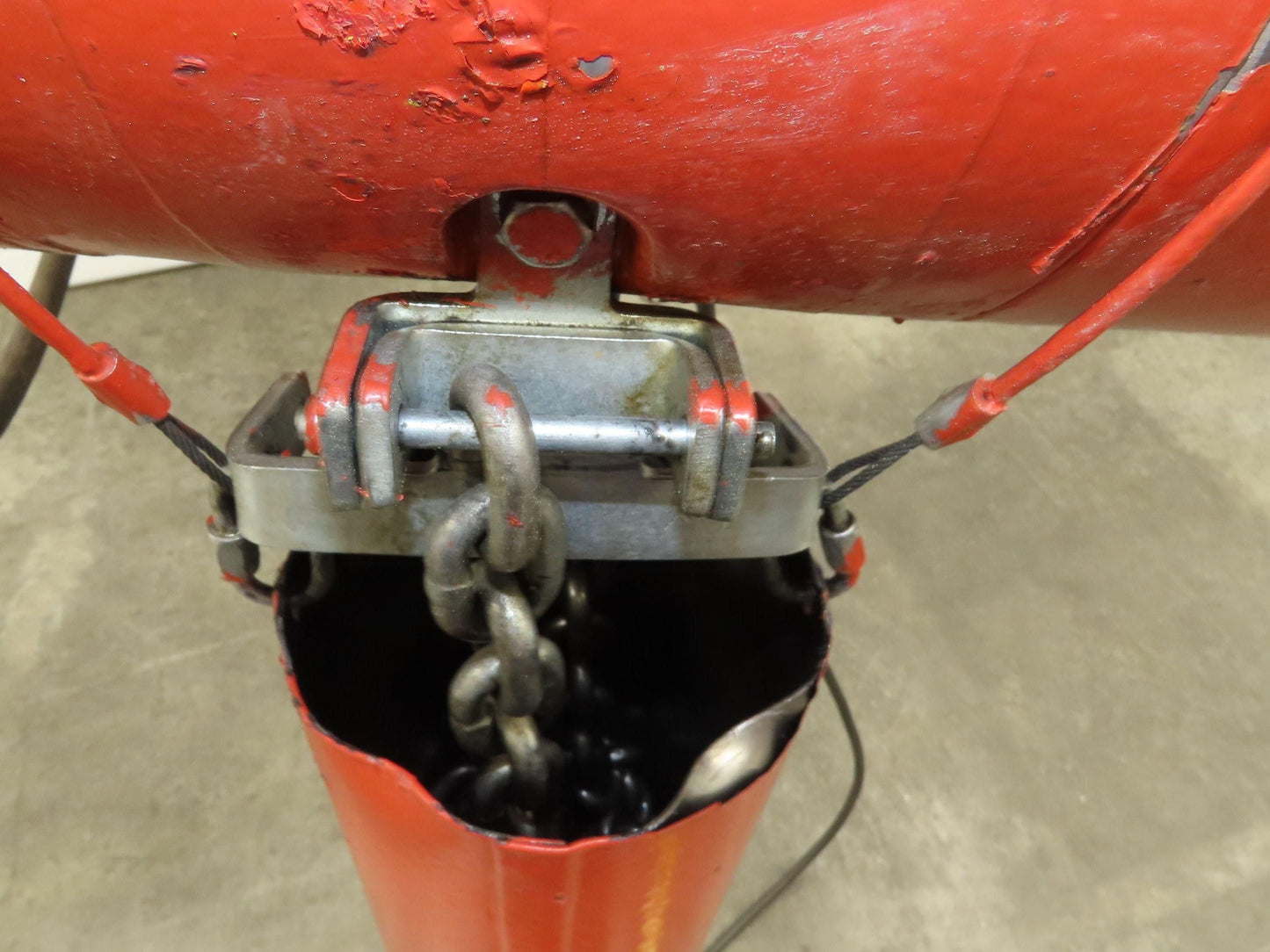 CM Lodestar R2 2 Ton Electric Chain Hoist 2Speed 9'Lift 635 Motor Driven Trolley