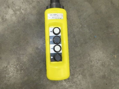 CM Lodestar R2 2 Ton Electric Chain Hoist 2Speed 9'Lift 635 Motor Driven Trolley