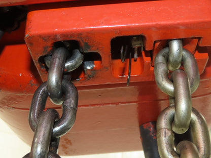 CM Lodestar R2 2 Ton Electric Chain Hoist 2Speed 9'Lift 635 Motor Driven Trolley