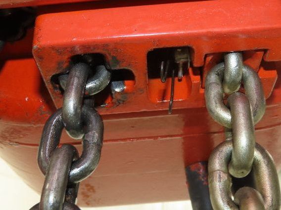 CM Lodestar R2 2 Ton Electric Chain Hoist 2Speed 9'Lift 635 Motor Driven Trolley