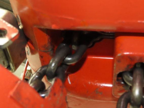 CM Lodestar R2 2 Ton Electric Chain Hoist 2Speed 9'Lift 635 Motor Driven Trolley