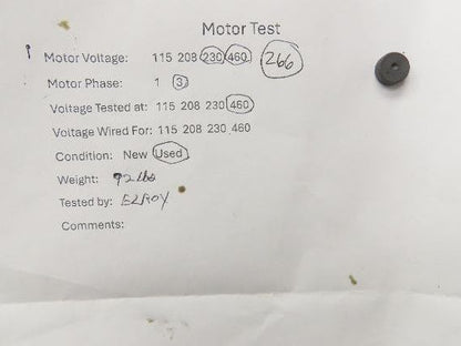 Sew Eurodrive SH67DT90S4ASE1-6TM480 Gearmotor 46.4 Reducer 38rpm 1.5Hp 266/460V