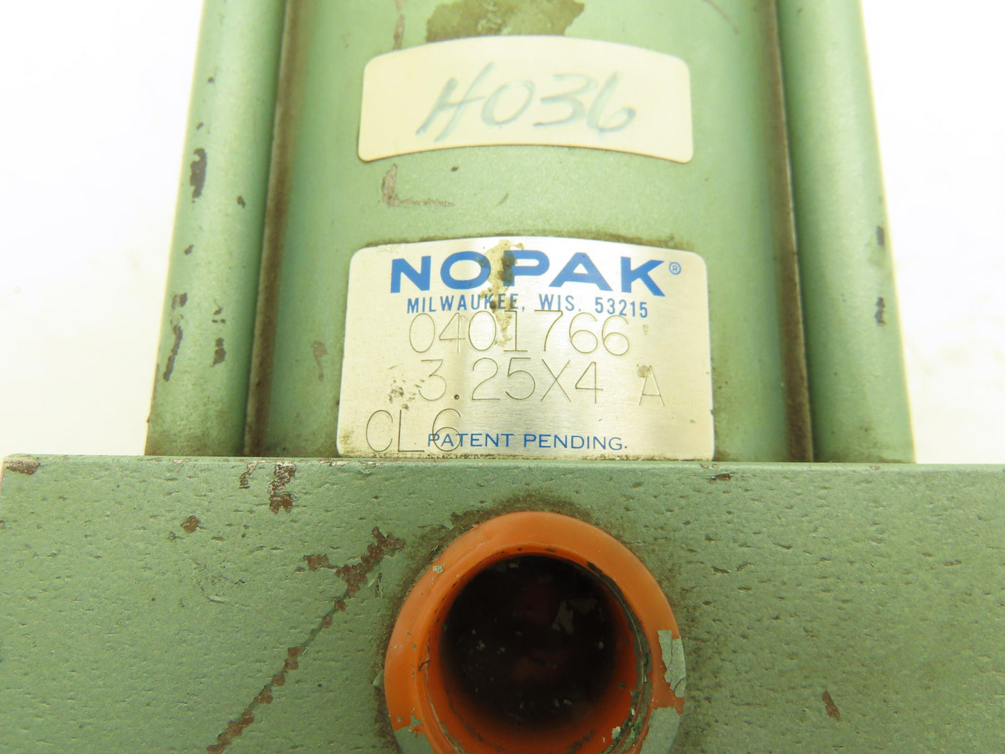 Nopak 0401766 Hydraulic Cylinder 3.25" Bore 4" Stroke