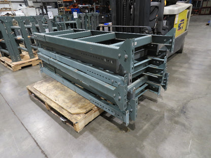 Hytrol MS-10 24"W Conveyor Leg Stationary Floor Support 69-5/8" to 81-5/8"H