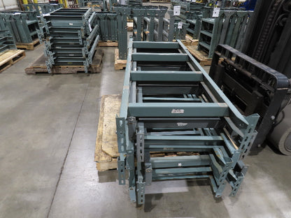 Hytrol MS-10 24"W Conveyor Leg Stationary Floor Support 69-5/8" to 81-5/8"H