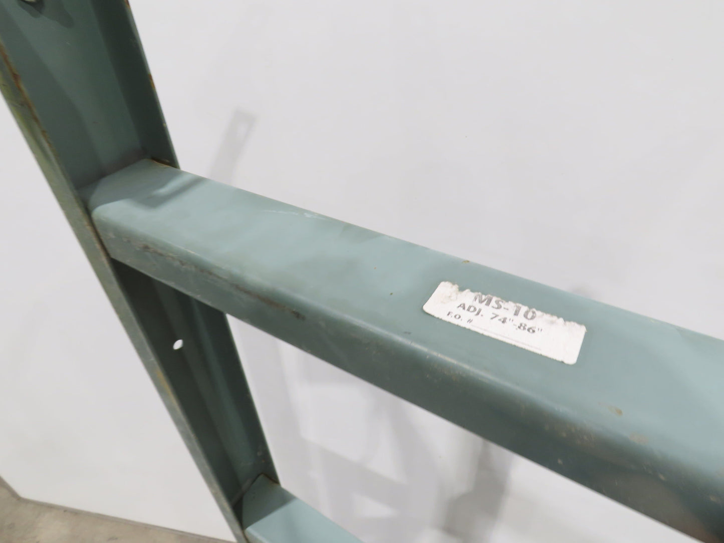 Hytrol MS-10 24"W Conveyor Leg Stationary Floor Support 69-5/8" to 81-5/8"H