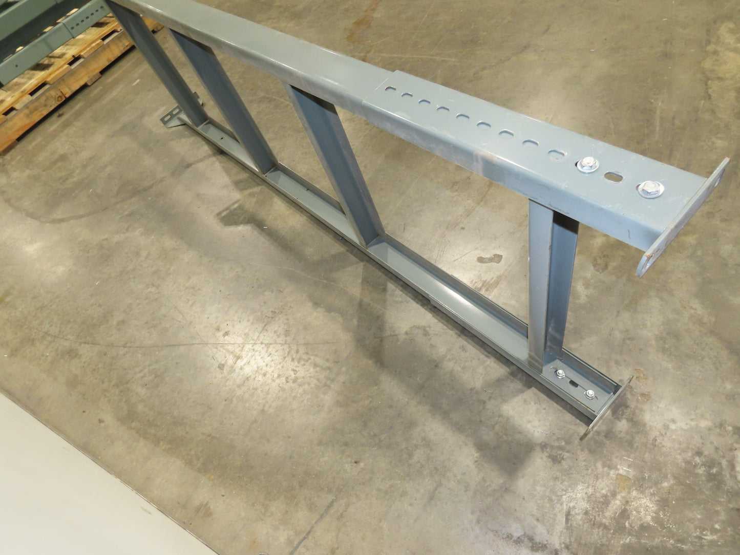 Hytrol MS-11 24"W Conveyor Leg Stationary Floor Support 79-5/8" to 91-5/8"H