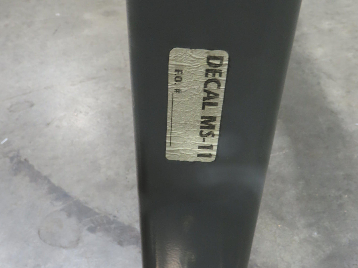 Hytrol MS-11 24"W Conveyor Leg Stationary Floor Support 79-5/8" to 91-5/8"H