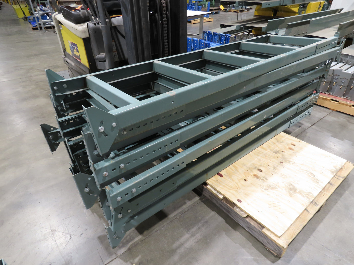 Hytrol MS-12 24"W Conveyor Leg Stationary Floor Support 91-5/8" to 103-5/8"H