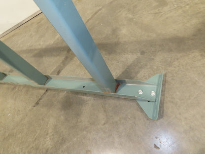 Hytrol MS-12 24"W Conveyor Leg Stationary Floor Support 91-5/8" to 103-5/8"H