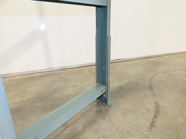 Hytrol 24"W Conveyor Leg Stationary Floor Support 88-5/8" to 100-5/8"H