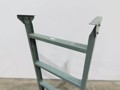 Hytrol MS-8 28"W Conveyor Leg Stationary Floor Support 45-5/8" to 57-5/8"H