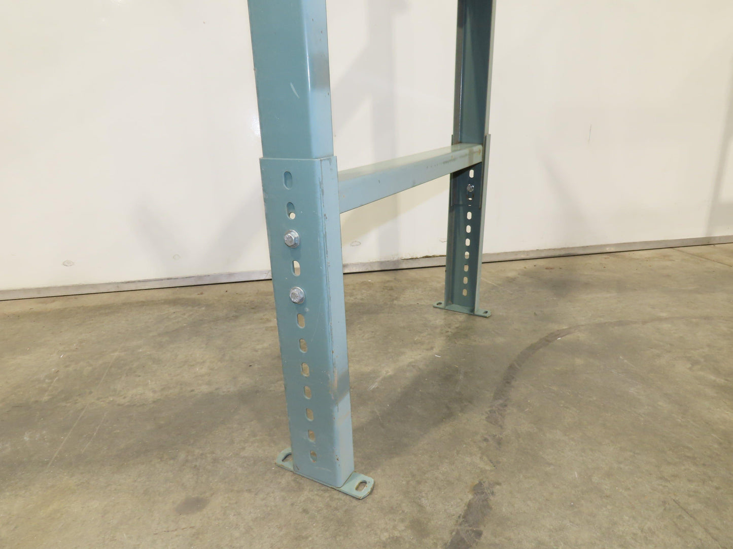 Hytrol MS-8 28"W Conveyor Leg Stationary Floor Support 45-5/8" to 57-5/8"H