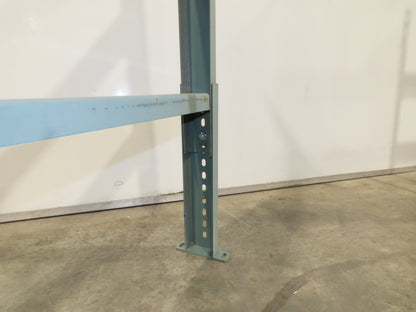 Hytrol MS-8 28"W Conveyor Leg Stationary Floor Support 45-5/8" to 57-5/8"H