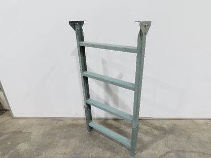 Hytrol MS-9 28"W Conveyor Leg Stationary Floor Support 57-5/8" to 69-5/8"H