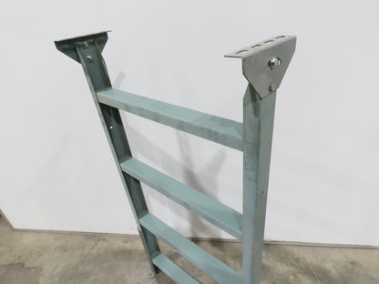 Hytrol MS-9 28"W Conveyor Leg Stationary Floor Support 57-5/8" to 69-5/8"H