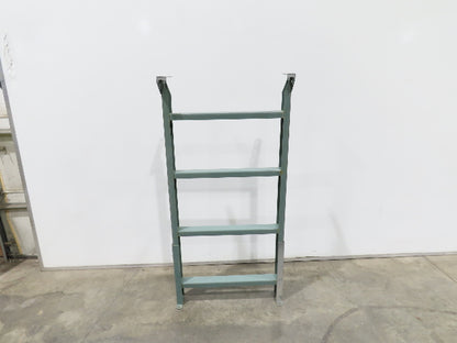 Hytrol MS-9 28"W Conveyor Leg Stationary Floor Support 57-5/8" to 69-5/8"H