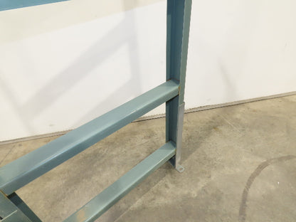 Hytrol MS-9 28"W Conveyor Leg Stationary Floor Support 57-5/8" to 69-5/8"H