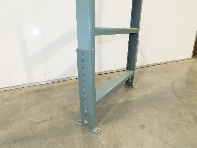 Hytrol MS-9 28"W Conveyor Leg Stationary Floor Support 57-5/8" to 69-5/8"H