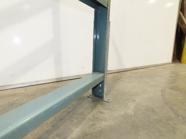 Hytrol MS-9 28"W Conveyor Leg Stationary Floor Support 57-5/8" to 69-5/8"H