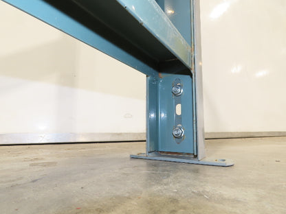 Hytrol MS-9 28"W Conveyor Leg Stationary Floor Support 57-5/8" to 69-5/8"H