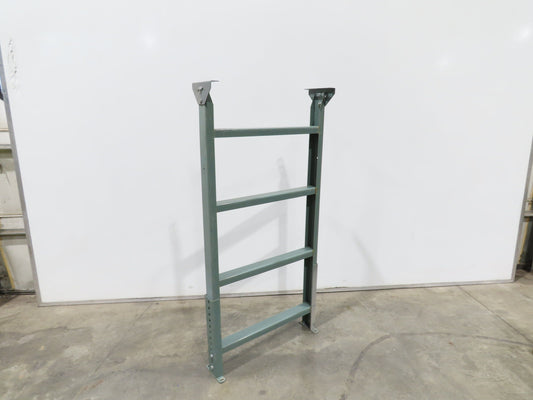 Hytrol MS-9 28"W Conveyor Leg Stationary Floor Support 57-5/8" to 69-5/8"H