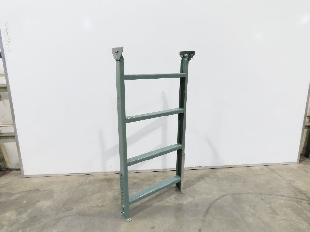 Hytrol MS-9 28"W Conveyor Leg Stationary Floor Support 57-5/8" to 69-5/8"H