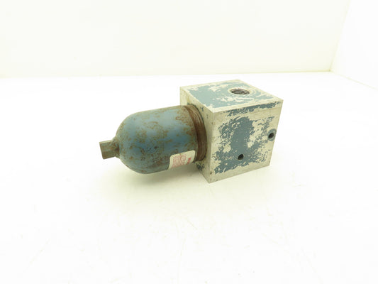 Schroeder DF301C10PD Hydraulic Filter Dirt Alarm Inline Indicator