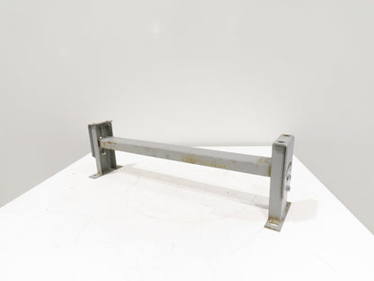 Lewco 34"W Conveyor Leg Stationary Floor Support GRAY 10" to 13-1/2"H