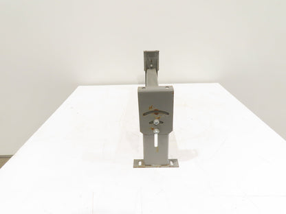 Lewco 34"W Conveyor Leg Stationary Floor Support GRAY 10" to 13-1/2"H