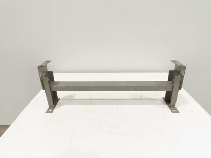 Lewco 34"W Conveyor Leg Stationary Floor Support GRAY 10" to 13-1/2"H