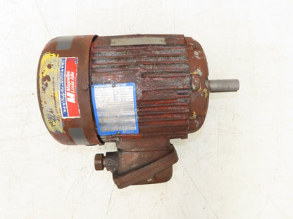 MagneTek 6-960881-40 AC Motor 5hp 3460rpm 130/460V 3ph 184T TEFC