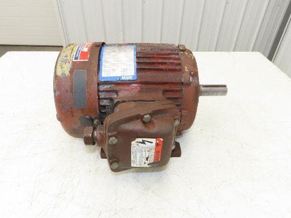 MagneTek 6-960881-40 AC Motor 5hp 3460rpm 130/460V 3ph 184T TEFC