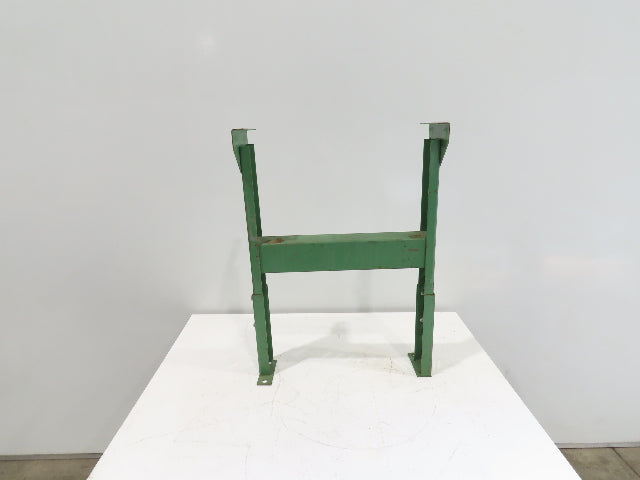 Roach 24"W Conveyor Leg Stationary Floor Support GREEN 27-5/8" to 36"H