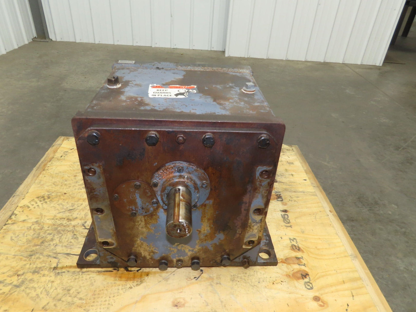 Falk 1080FZ3A Inline Gearbox 48.11 Speed Reducer 35.9Hp 37 RPM Output